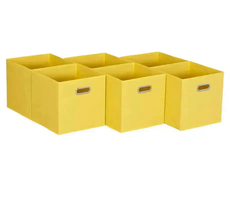 Fabric Storage Bin Set with Open Design