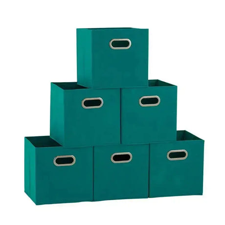 Fabric Storage Bin Set with Open Design
