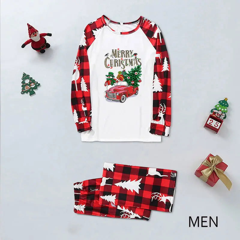 Family Matching Christmas Pajamas-Allen Cozy Haven Store