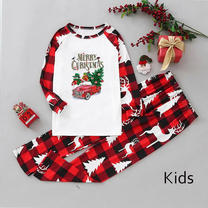 Family Matching Christmas Pajamas-Allen Cozy Haven Store