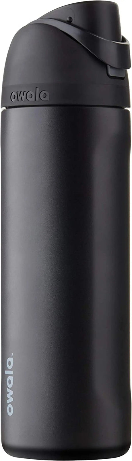 Freesip 24-Ounce Insulated Water Bottle with Straw - BPA-Free, Ideal for Sports and Travel, Dark Color-Allen Cozy Haven Store