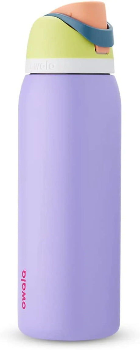 Freesip 24-Ounce Insulated Water Bottle with Straw - BPA-Free, Ideal for Sports and Travel, Dark Color-Allen Cozy Haven Store