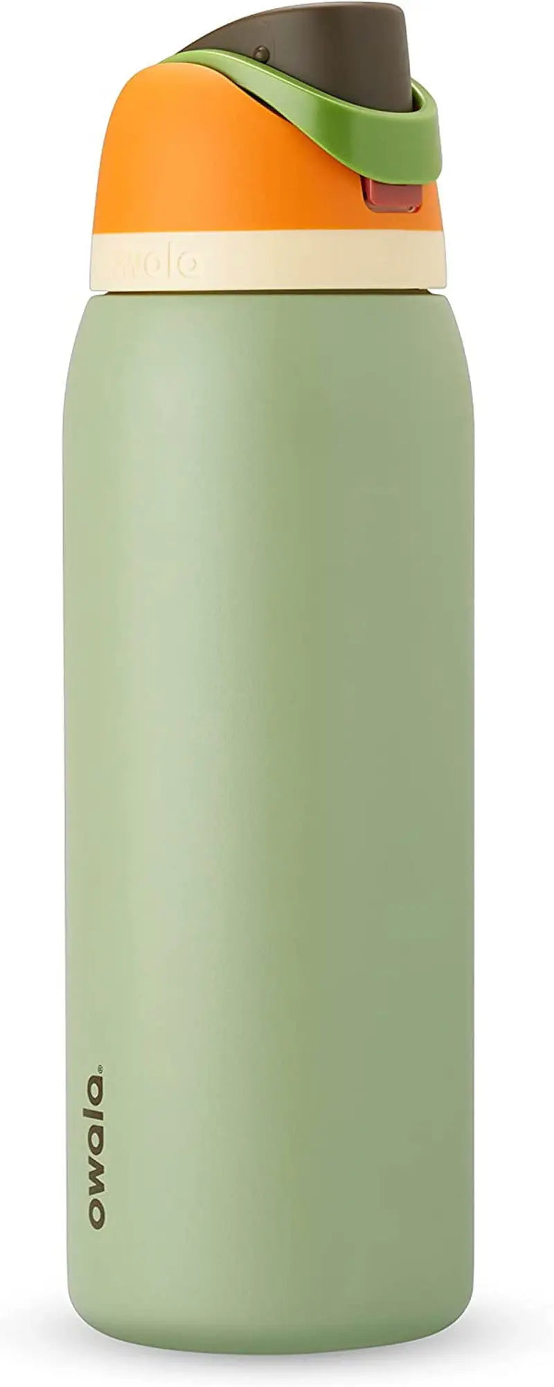 Freesip 24-Ounce Insulated Water Bottle with Straw - BPA-Free, Ideal for Sports and Travel, Dark Color-Allen Cozy Haven Store