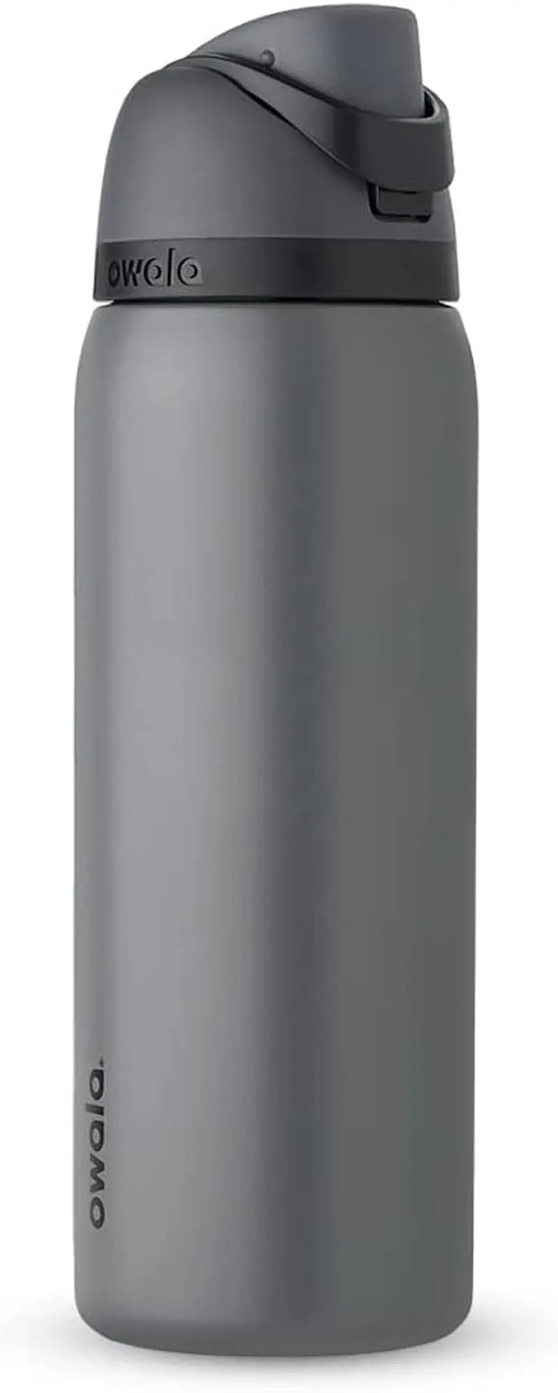 Freesip 24-Ounce Insulated Water Bottle with Straw - BPA-Free, Ideal for Sports and Travel, Dark Color-Allen Cozy Haven Store