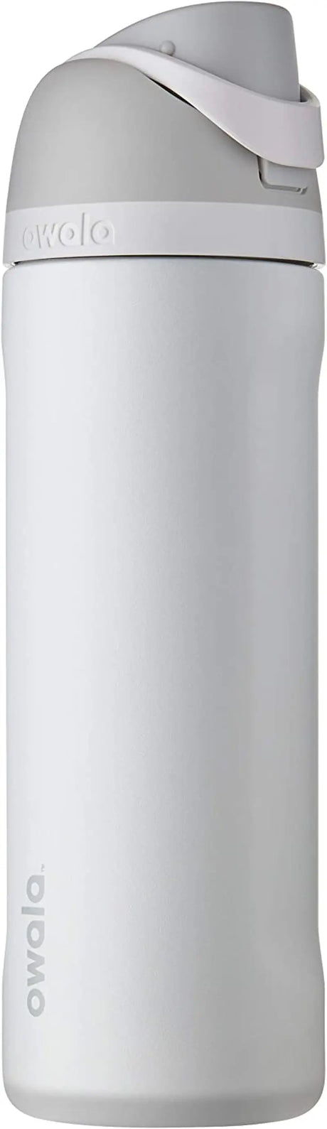 Freesip 24-Ounce Insulated Water Bottle with Straw - BPA-Free, Ideal for Sports and Travel, Dark Color-Allen Cozy Haven Store