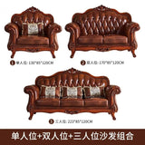 Genuine Leather Sofa Chair Luxury Modern Individual Loveseat Sofa Lounge Designer Woonkamer Banken Living Room Furniture Allen Cozy Haven Store