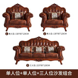 Genuine Leather Sofa Chair Luxury Modern Individual Loveseat Sofa Lounge Designer Woonkamer Banken Living Room Furniture Allen Cozy Haven Store