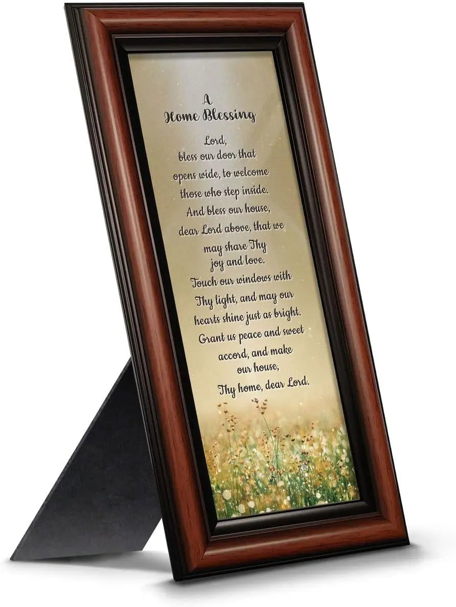 "God Bless This Home: Elegant Home Blessing Sign and Décor, Model 2195BW"-Allen Cozy Haven Store