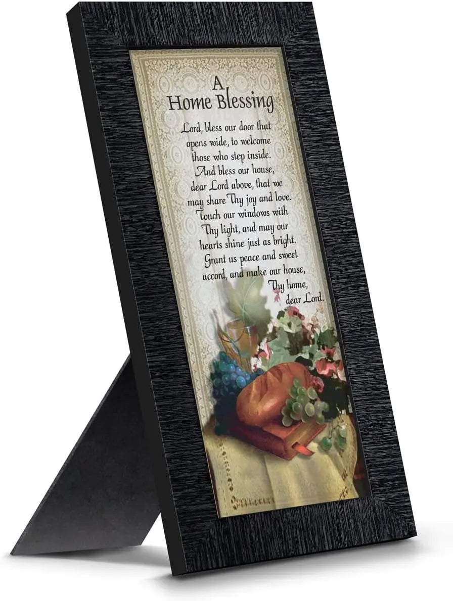 "God Bless This Home: Elegant Home Blessing Sign and Décor, Model 2195BW"-Allen Cozy Haven Store