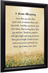 "God Bless This Home: Elegant Home Blessing Sign and Décor, Model 2195BW"-Allen Cozy Haven Store