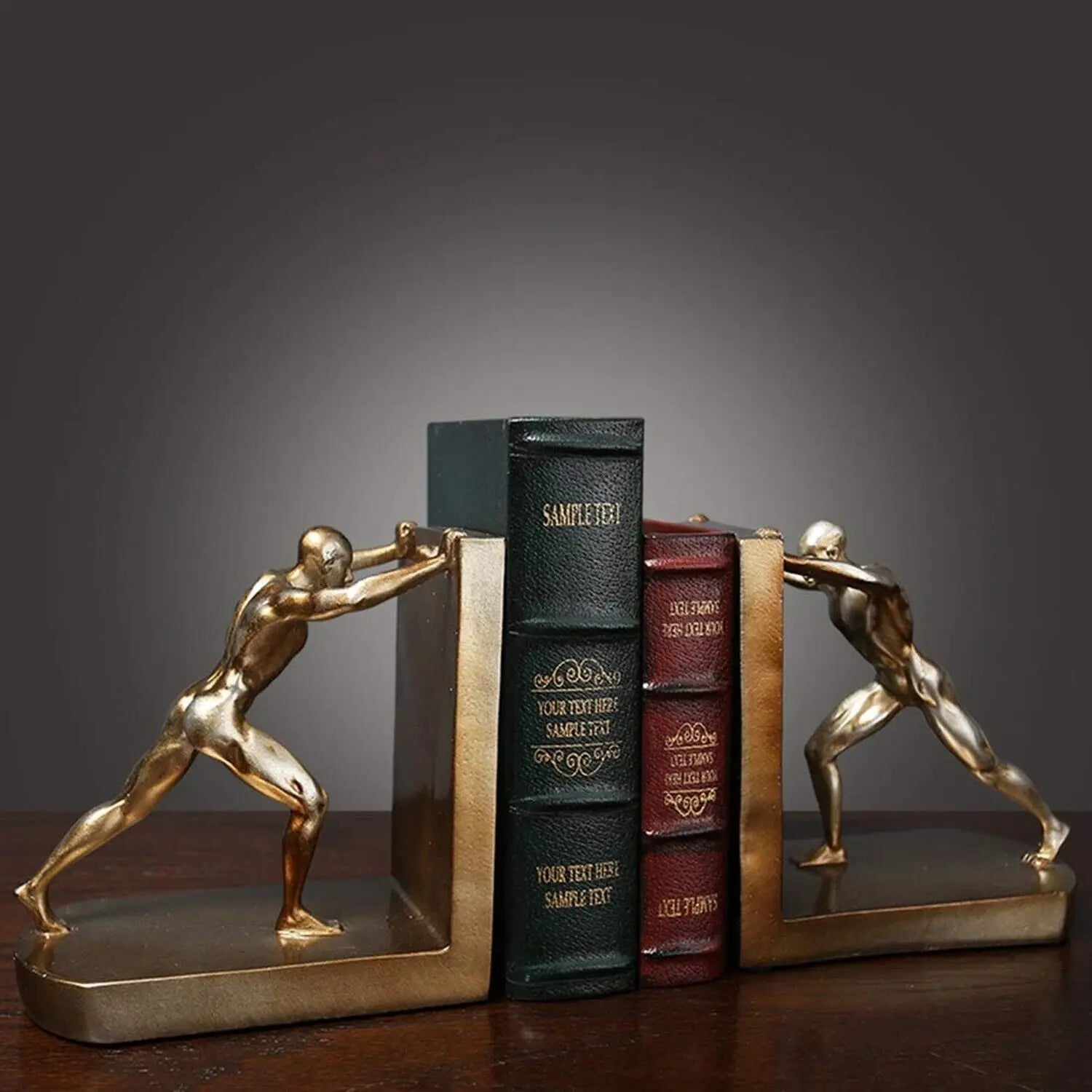 Elegant Decorative Modern Bookends for Home Accents and Support-Allen Cozy Haven Store