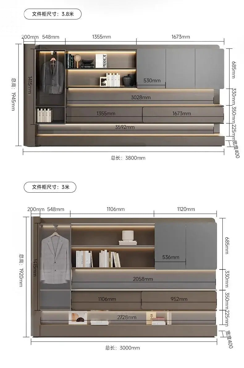 L Shaped Modern Office Desk Executive Work Luxury Conference Computer Desk Manager Reading Escritorio Oficina Modern Furniture Allen Cozy Haven Store