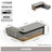 L Shaped Modern Office Desk Executive Work Luxury Conference Computer Desk Manager Reading Escritorio Oficina Modern Furniture Allen Cozy Haven Store