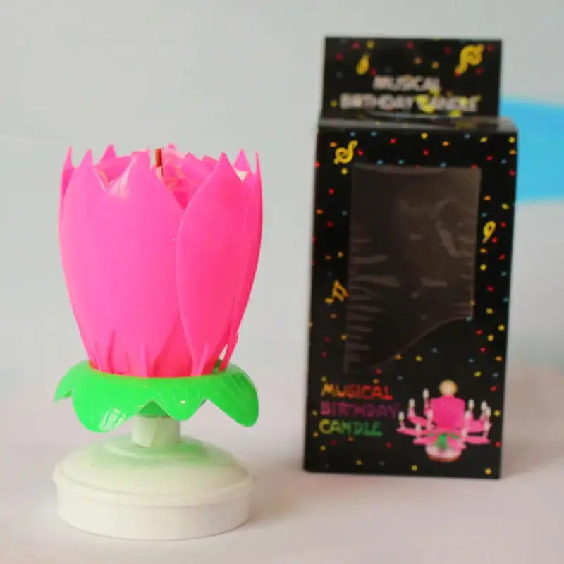 Lotus Blossom Musical Birthday Candles Allen Cozy Haven Store