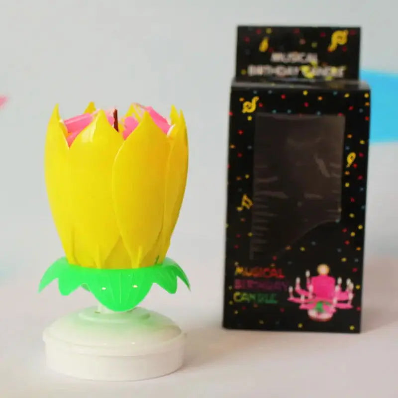 Lotus Blossom Musical Birthday Candles Allen Cozy Haven Store