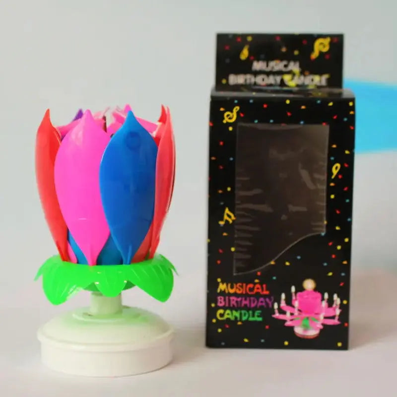 Lotus Blossom Musical Birthday Candles Allen Cozy Haven Store