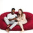 Luxurious Giant 6ft Bean Bag Chair with Microsuede Cover - Ultra Soft, Foam Filling, Washable XL Bean Bag Sofa for Kids, Teenag Allen Cozy Haven Store