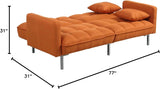Modern Adjustable Small Orange Furniture - EXP54-Allen Cozy Haven Store