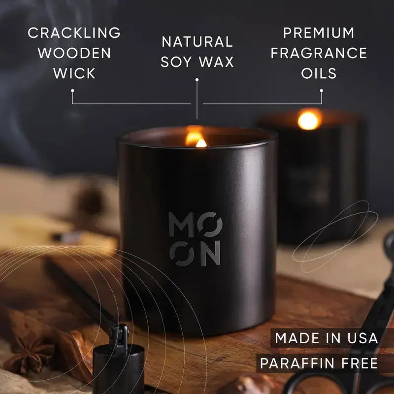 Moonlit Elegance: Eco-Scented Candles Collection Allen Cozy Haven Store