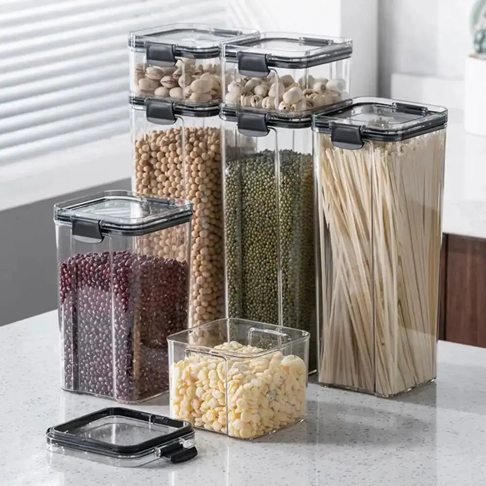 Multipurpose_Food_Storage_Containers_Set_-_Clear_Jars_with_Lids_for_Cereal_Candy_and_Dry_Goods_-_Allen_Cozy_Haven_Store_-_-_-3452786