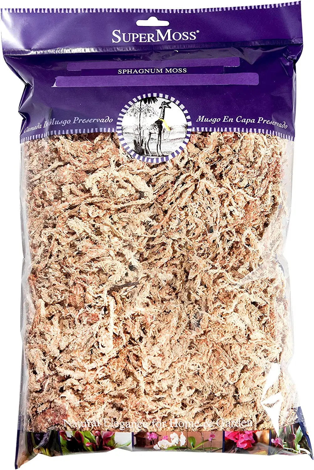 Orchid Sphagnum Moss - Dried Natural 8 oz-Allen Cozy Haven Store