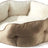 Premium 20-Inch Small Dog and Cat Bed - Extra Soft, Machine Washable, Anti-Slip, and Water-Resistant Oxford Base - Brown-Allen Cozy Haven Store