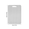 Premium 304 Stainless Steel Dual-Sided Kitchen Cutting Board-Allen Cozy Haven Store