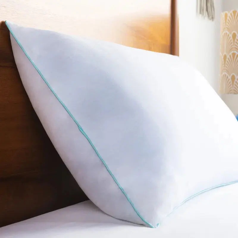 Premium Encased Shredded Memory Foam Pillow with Medium Support for Enhanced Cooling Comfort-Allen Cozy Haven Store