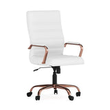 Premium Executive Office Chair with Metal Frame and Armrests-Allen Cozy Haven Store