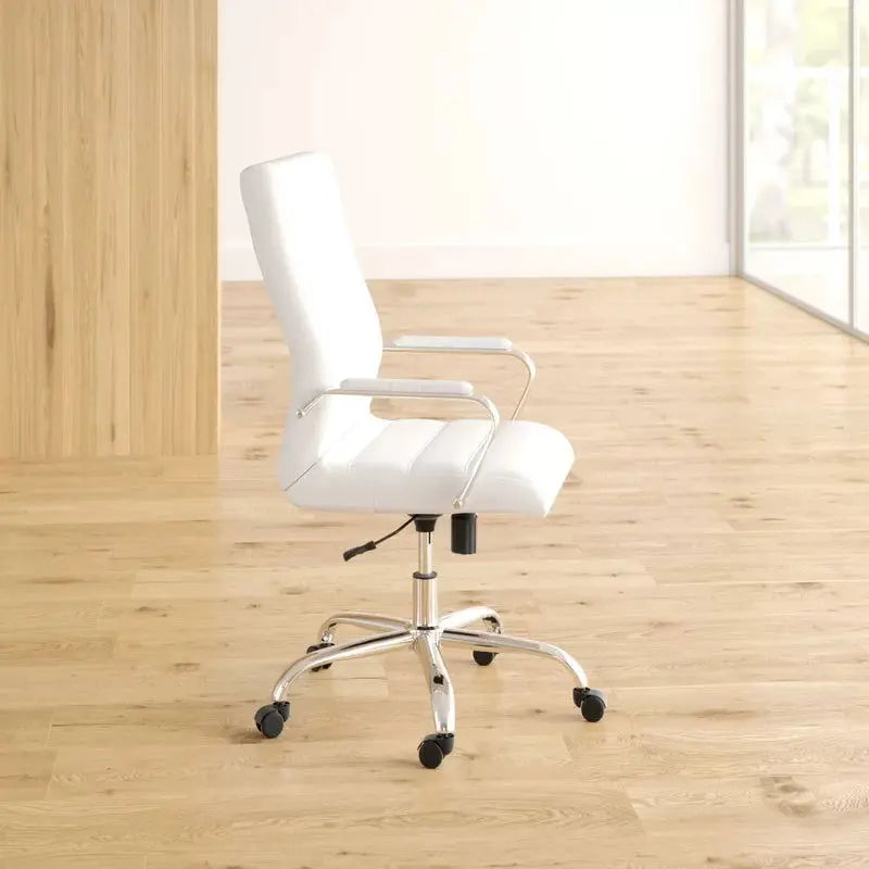 Premium Executive Office Chair with Metal Frame and Armrests-Allen Cozy Haven Store