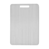 Premium Large Stainless Steel Cutting Board with Lip - Ideal for Baking, Dough Preparation, and Pizza Rolling-Allen Cozy Haven Store