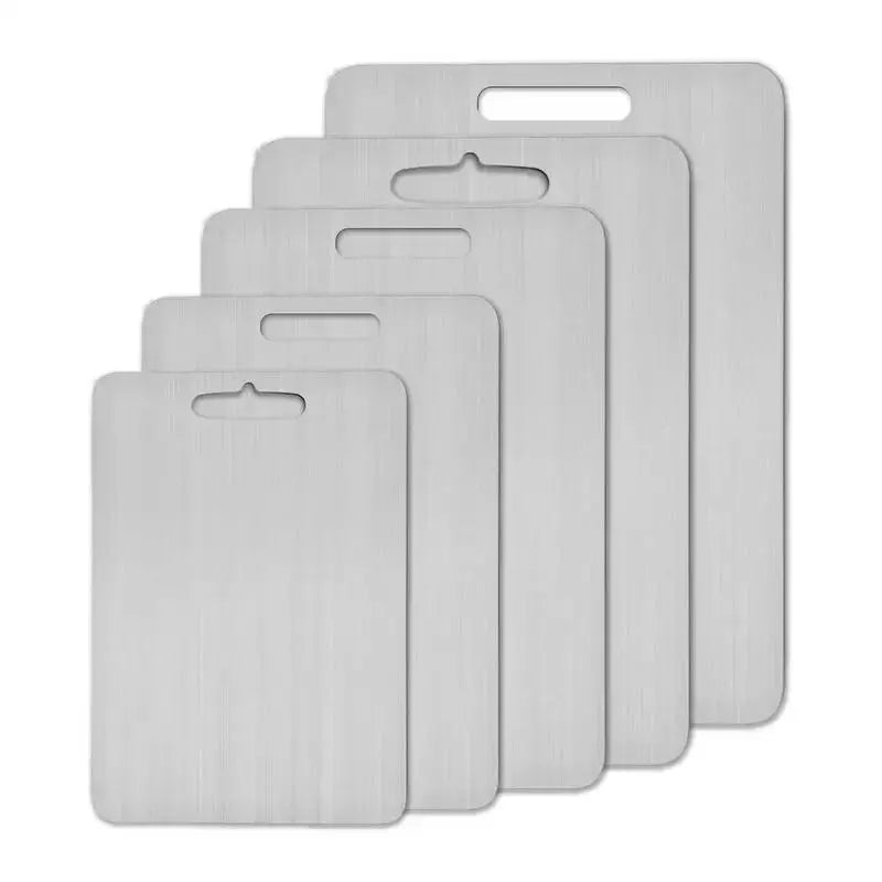 Premium Large Stainless Steel Cutting Board with Lip - Ideal for Baking, Dough Preparation, and Pizza Rolling-Allen Cozy Haven Store
