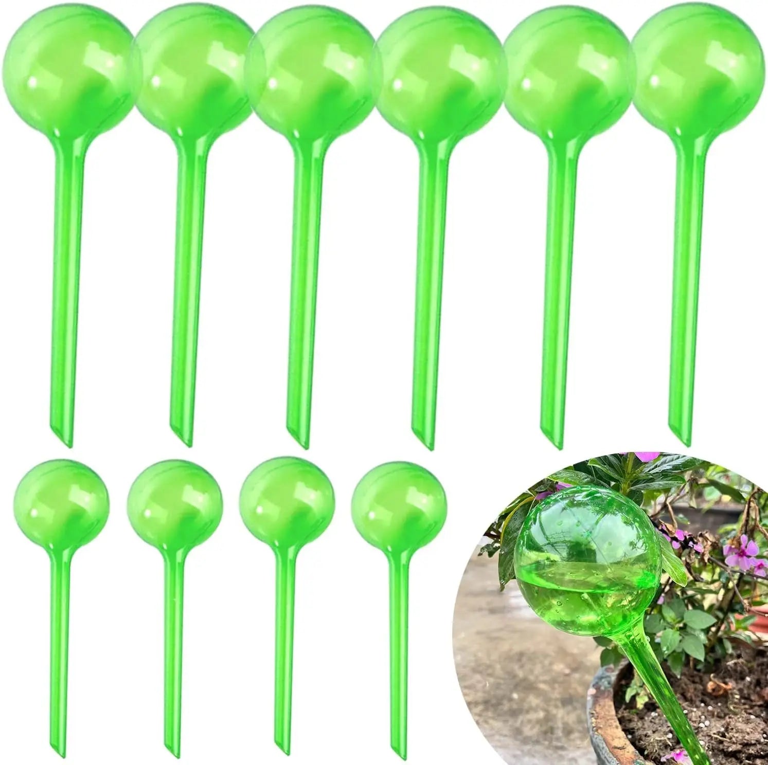 Premium Plant Watering Dispenser Set - 10 Automatic Self-Watering Devices for Indoor and Outdoor Use-Allen Cozy Haven Store