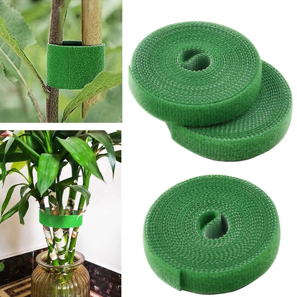 Professional Plant Support Bandage Tie - 5M, 3-Pack, Hook and Loop Wrap for Bamboo Canes in Home Gardens-Allen Cozy Haven Store