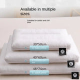 Pure Cotton Low Loft Pillow Cervical Support Adult Male and Female Students Single Soft Ultra-Thin Girl's Low Flat Pillow Inner Allen Cozy Haven Store