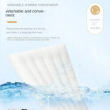 Pure Cotton Low Loft Pillow Cervical Support Adult Male and Female Students Single Soft Ultra-Thin Girl's Low Flat Pillow Inner Allen Cozy Haven Store