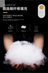 Pure Cotton Low Loft Pillow Cervical Support Adult Male and Female Students Single Soft Ultra-Thin Girl's Low Flat Pillow Inner Allen Cozy Haven Store