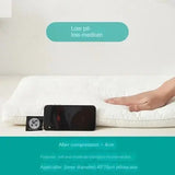 Pure Cotton Low Loft Pillow Cervical Support Adult Male and Female Students Single Soft Ultra-Thin Girl's Low Flat Pillow Inner Allen Cozy Haven Store