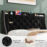 Queen Bed Frame with Storage Drawers & Charging Hub Allen Cozy Haven Store