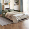 Queen Size Pull Out Couch Sleeper Sofa Bed, 3-in-1 Convertible Futon Couch for Living Room with Storage Pockets & Arm Pillows Allen Cozy Haven Store