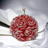 Rose-Inspired Candle | Elegant Home Decor Accent-Allen Cozy Haven Store