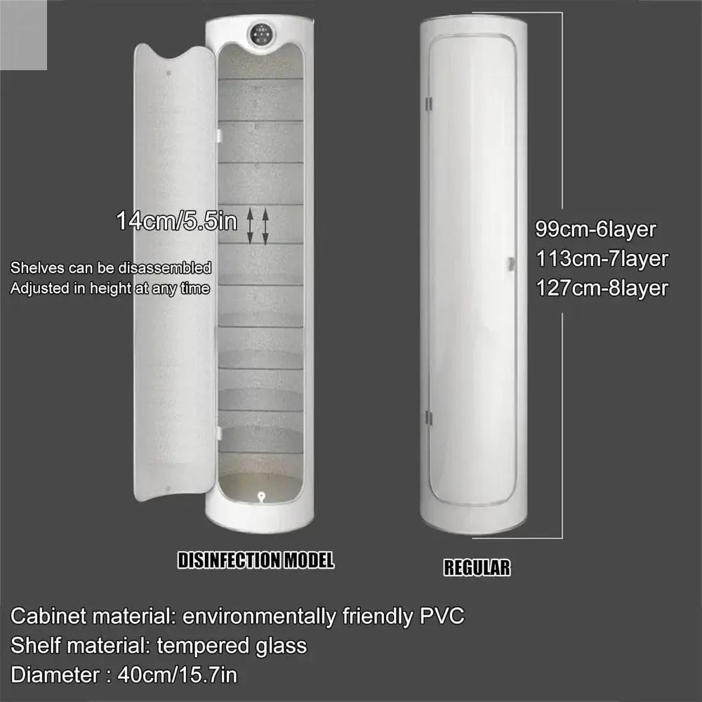 Rotating Shoe Rack| 360° Spinning Shoe Rack Tower|Revolving Free Standing Shoe Organizer, (Color:Red,Size:Ø40cm 99cm 6layer） Allen Cozy Haven Store