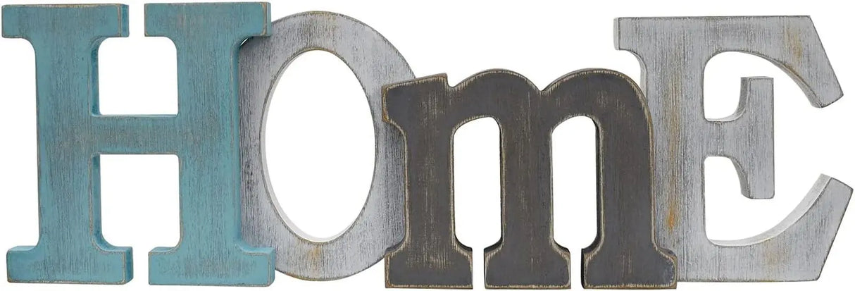 Rustic Home Decor - Decorative Block Letter Wall Art for Home Decoration-Allen Cozy Haven Store