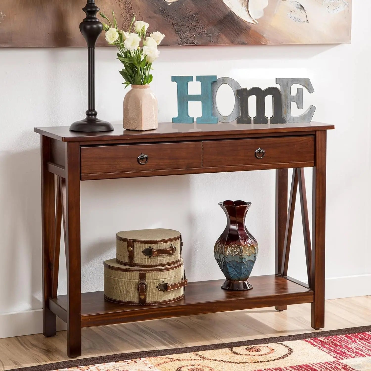 Rustic Home Decor - Decorative Block Letter Wall Art for Home Decoration-Allen Cozy Haven Store