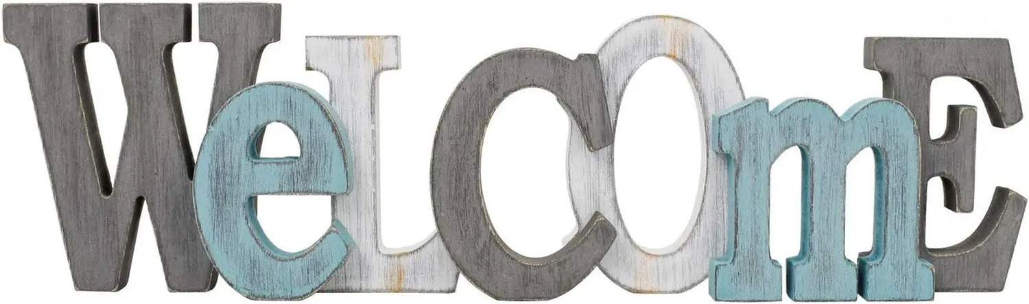 Rustic Home Decor - Decorative Block Letter Wall Art for Home Decoration-Allen Cozy Haven Store