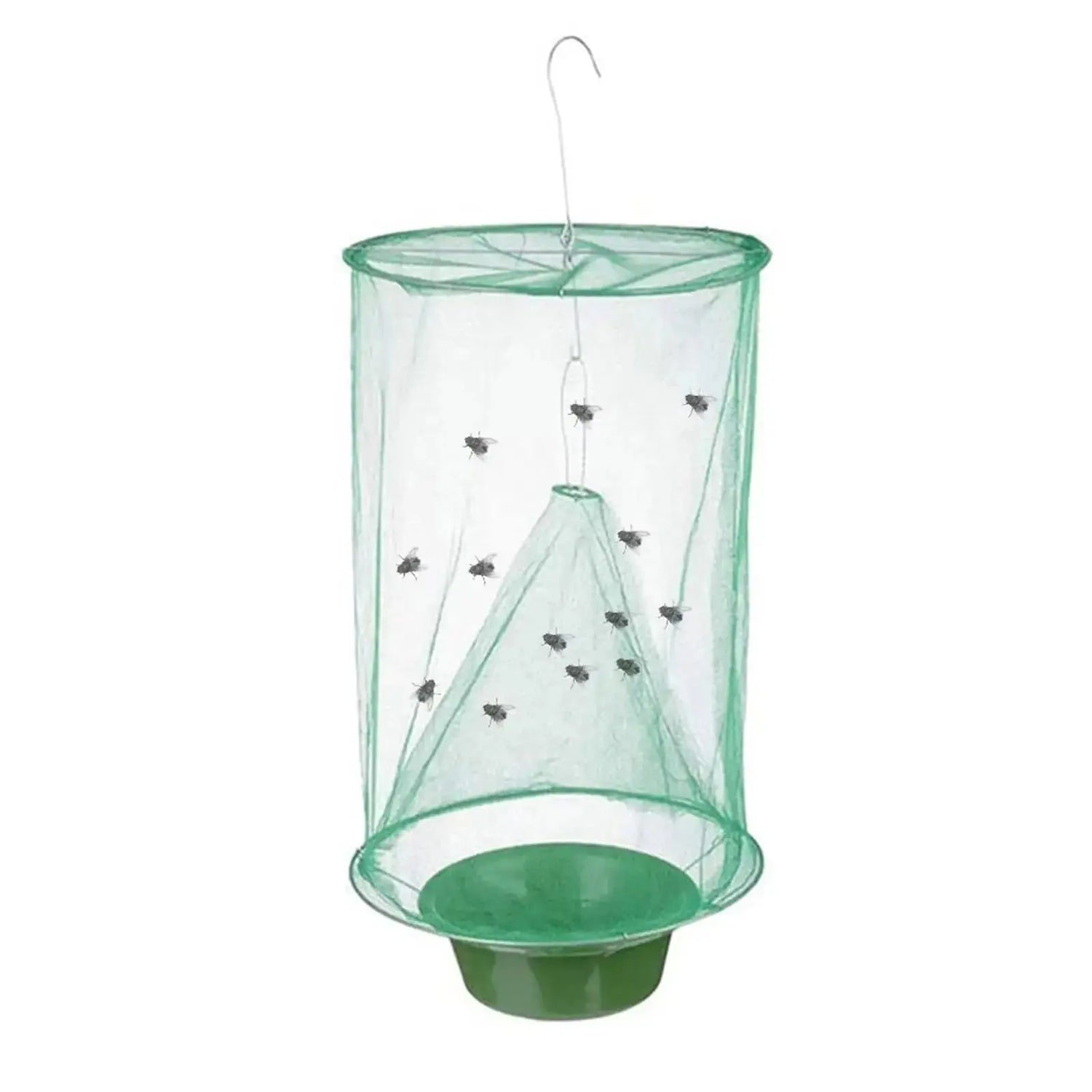 Set of 4 Reusable Foldable Outdoor Fly Traps for Agricultural and Garden Use-Allen Cozy Haven Store