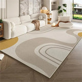 Simple Style Carpets for Living Room Rugs Customizable Bedroom Decor Home Crystal Velvet Lounge Big Size Floor Mats Dining Room Allen Cozy Haven Store