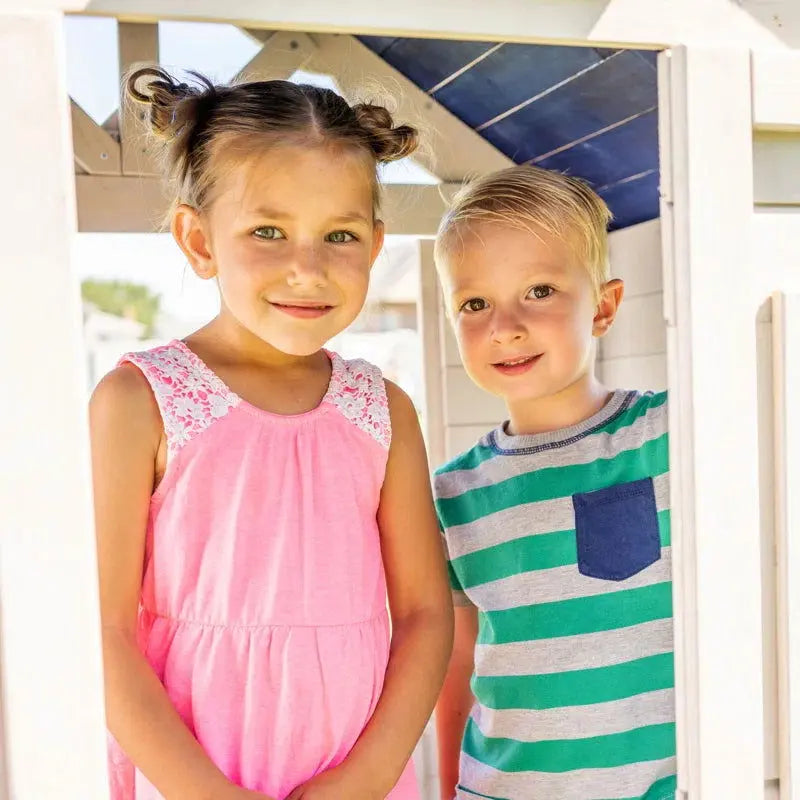 Sunny 3' x 3' Wooden Playhouse for Versatile Indoor and Outdoor Enjoyment (Wayfair Exclusive)-Allen Cozy Haven Store