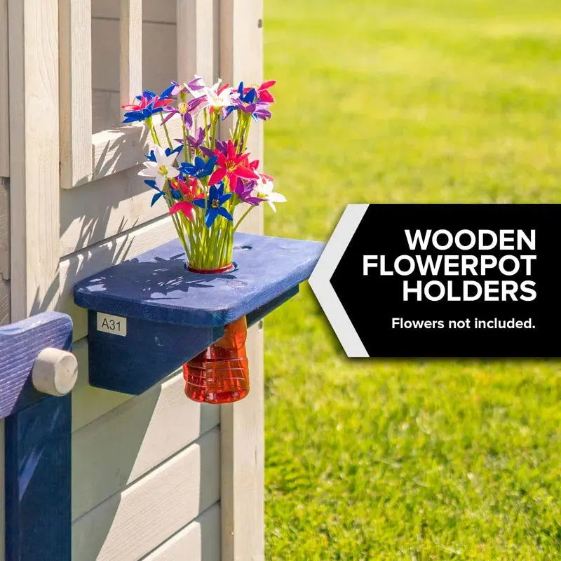 Sunny 3' x 3' Wooden Playhouse for Versatile Indoor and Outdoor Enjoyment (Wayfair Exclusive)-Allen Cozy Haven Store