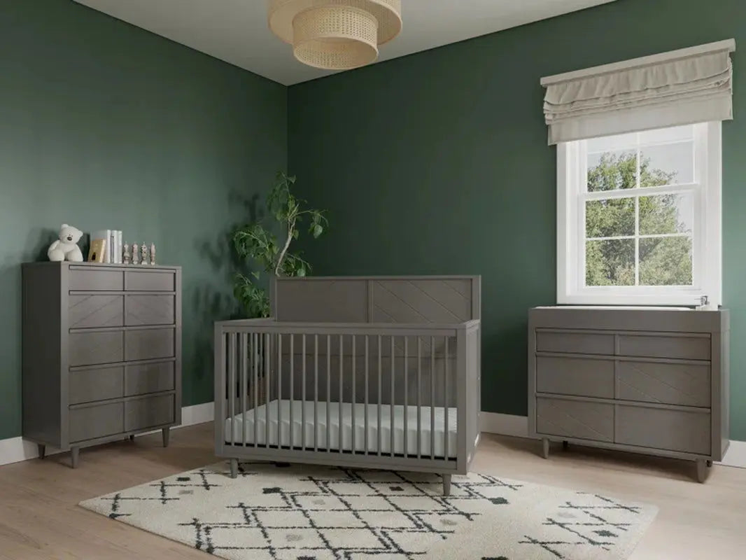 Surrey Hill 4-Piece Convertible Nursery Furniture Set-Allen Cozy Haven Store